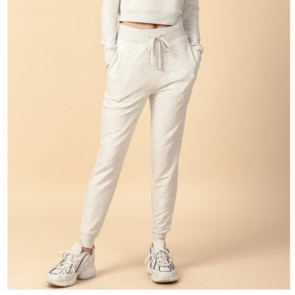 New High Waisted Moth Lounge Joggers - Picture 4 of 9